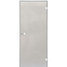 Дверь HARVIA с алюминиевой коробкой 9х21 стекло сатин DA92105